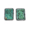 Native American Sterling Silver Turquoise Post Earrings AX130197